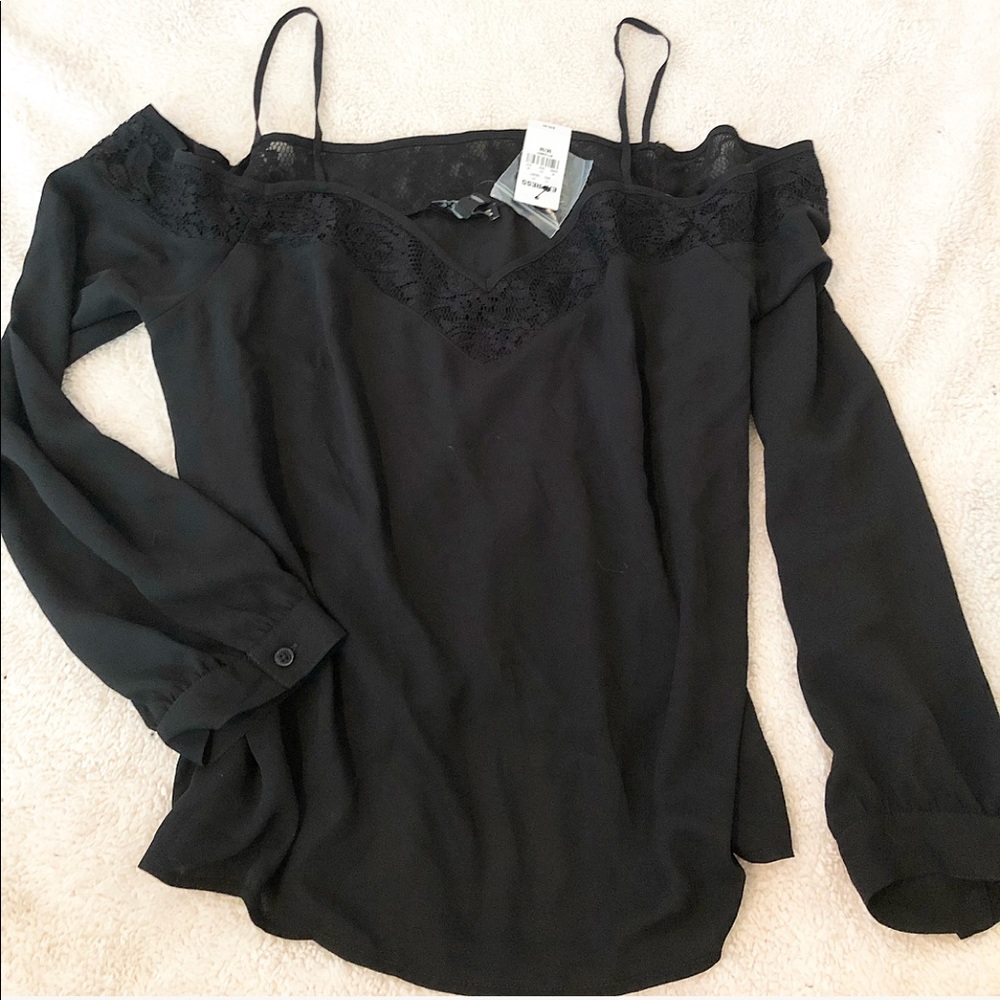 NWT Express off the shoulder blouse